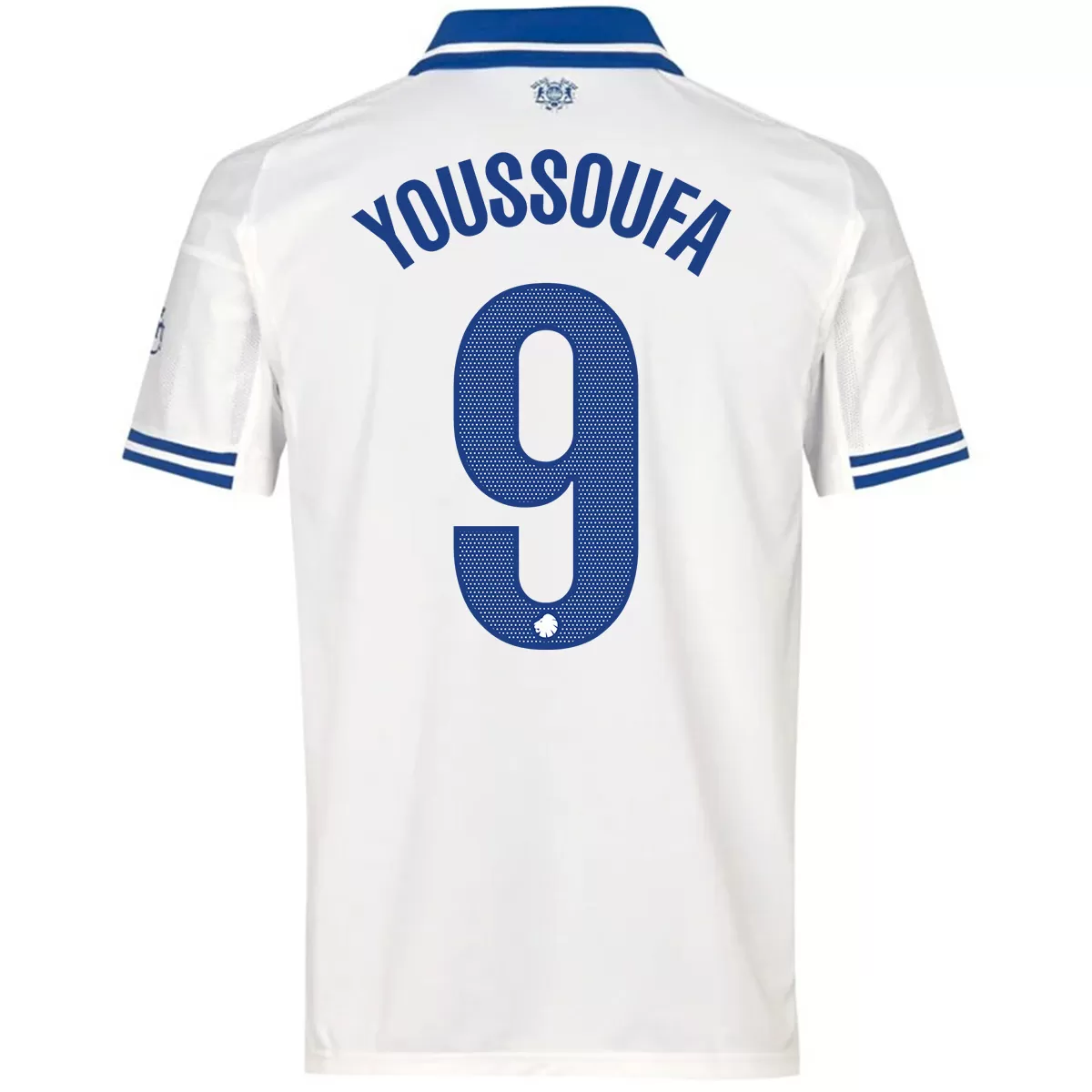 Youssoufa #9 FC Copenhagen Home Soccer Jersey 2025/26
