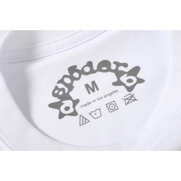 Sp5der T-Shirt T001 white yellow heart