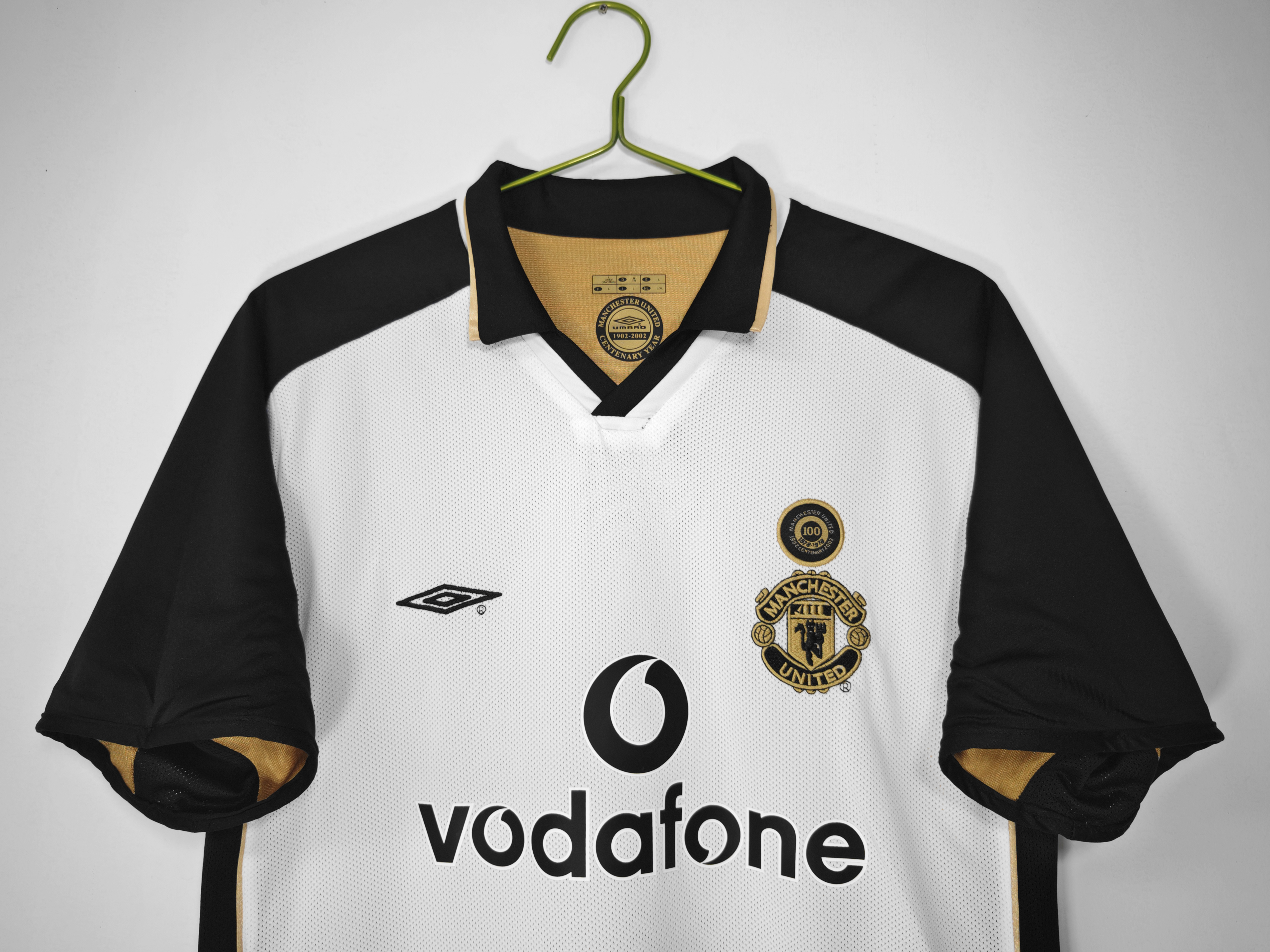 Man Utd 2001/02 Reversible Centenary Retro Jersey