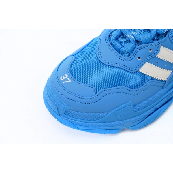 adidas x Balenciaga Triple S Blue And White Bars