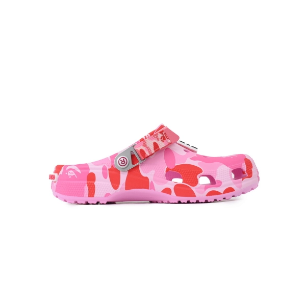 BAPE x Crocs Classic Clog 'ABC Camo - pink'