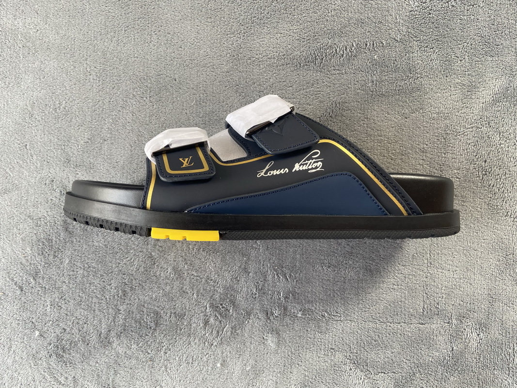 Pkkicksstockx LOUIS VUITTON Trainer Black Yellow