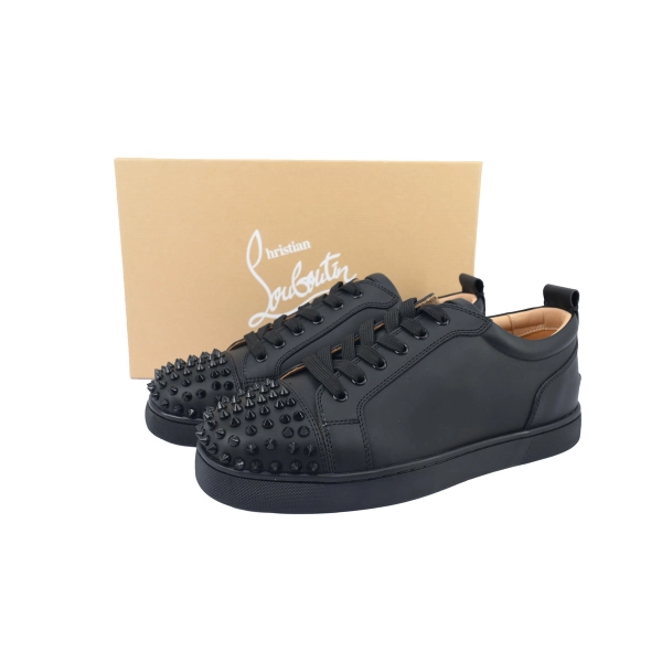 Christian Louboutin Louis Junior Spikes Black 1130573CM53