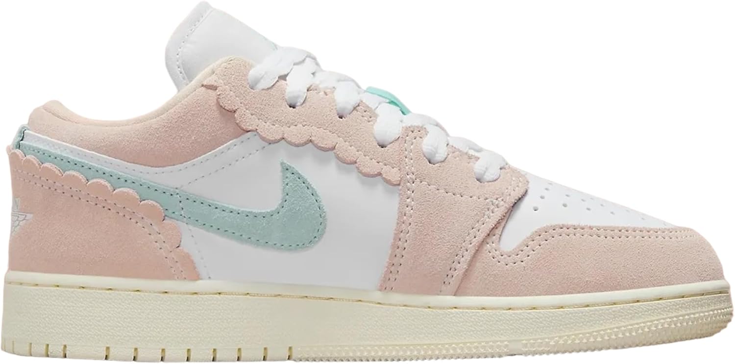 Jordan Big Kids Air 1 Low SE Guava Ice/Jade White Ice (DZ5356 800)