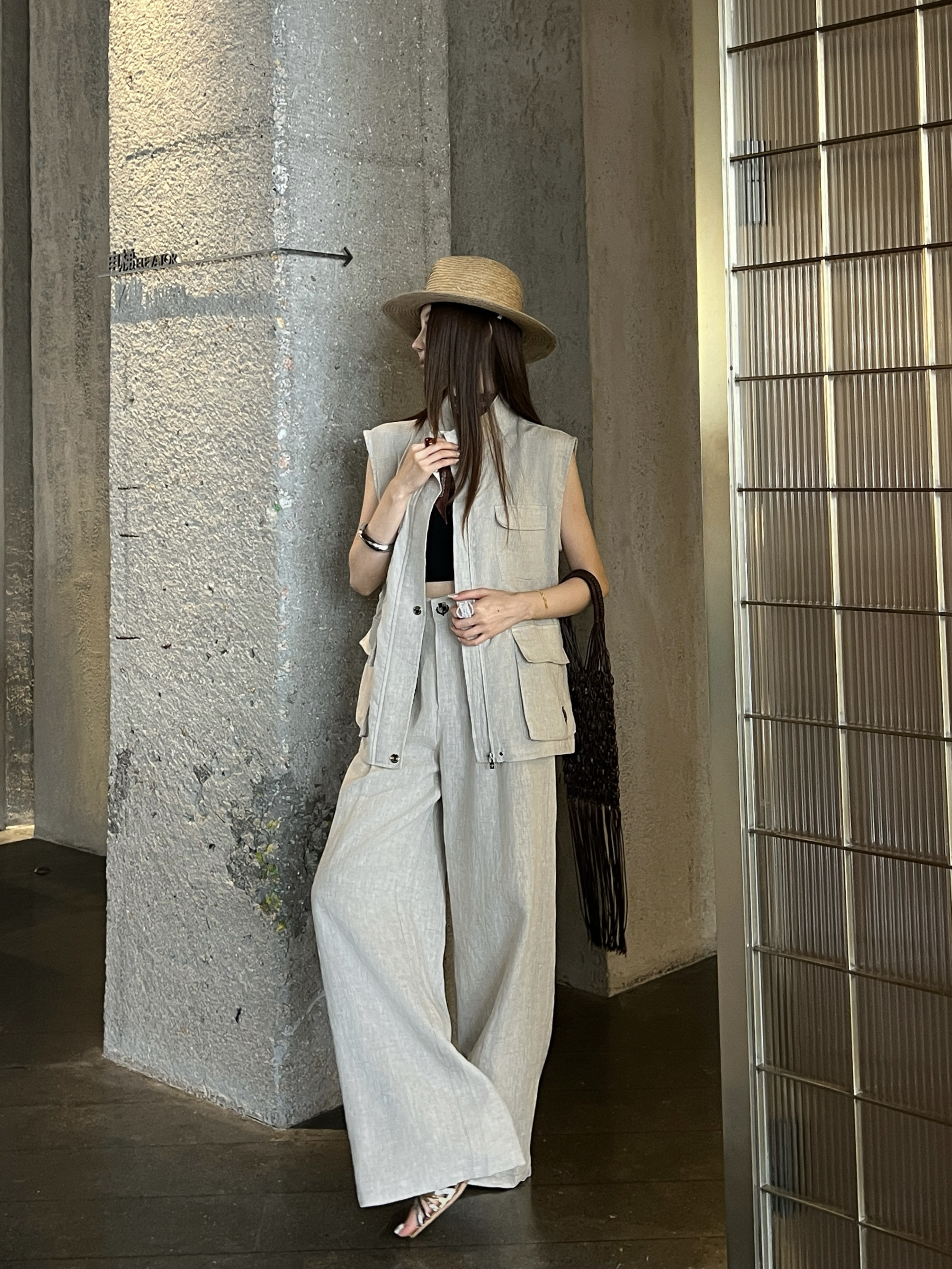 Loro New Straight-leg pants