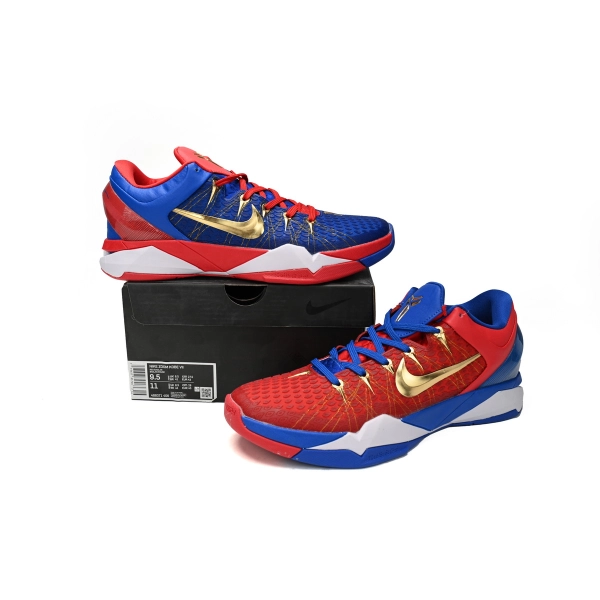 New Sale Nike Zoom Kobe 7 VII Red Royal 488371-406