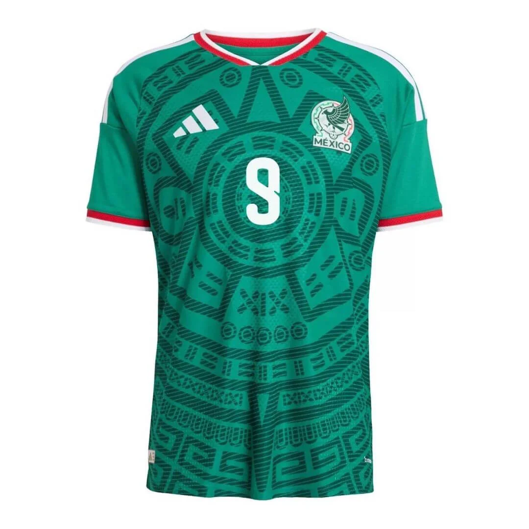 RAÚL #9 Mexico Player Version Home Soccer Jersey 2026 World Cup