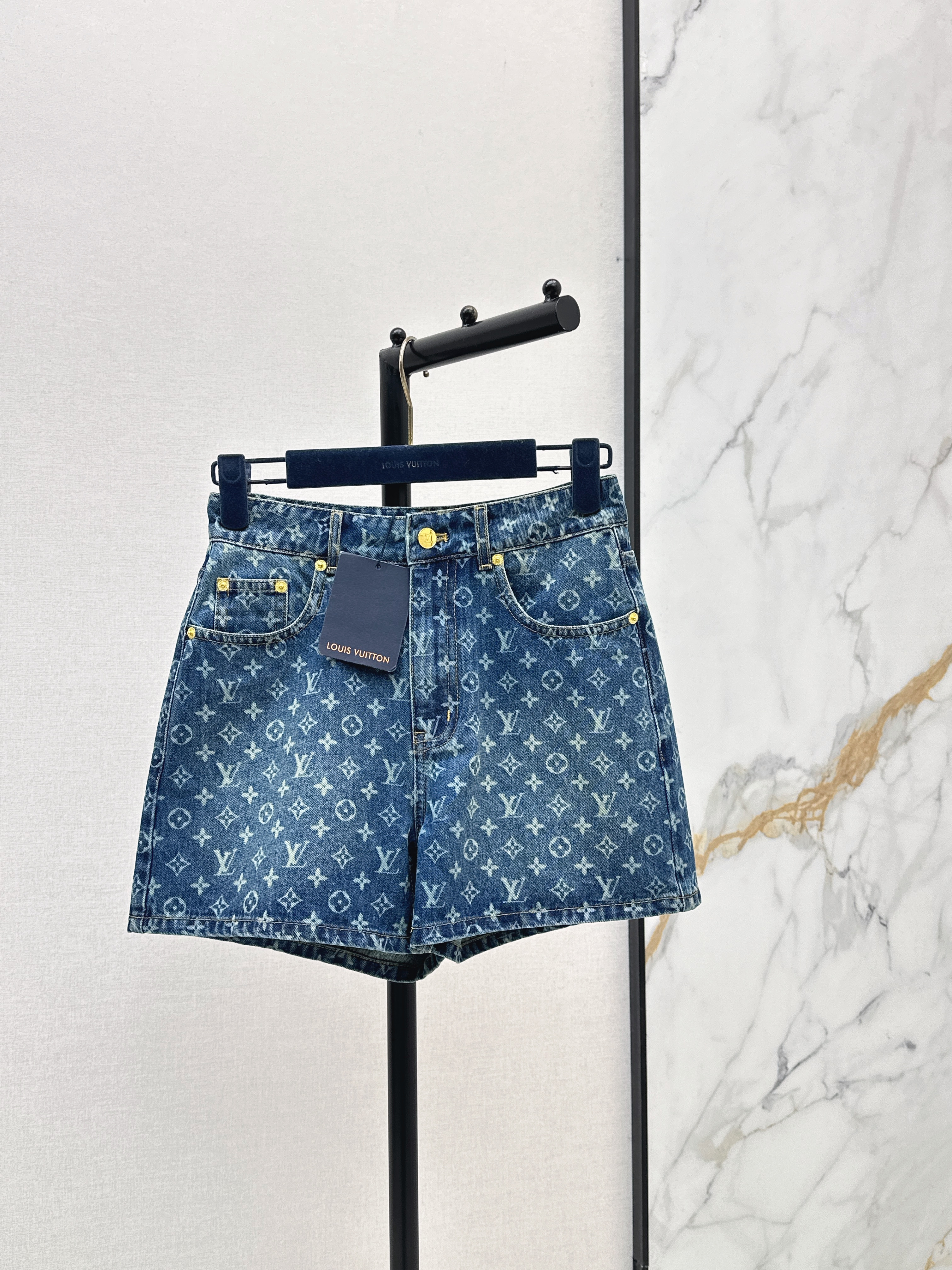Louis New denim shorts