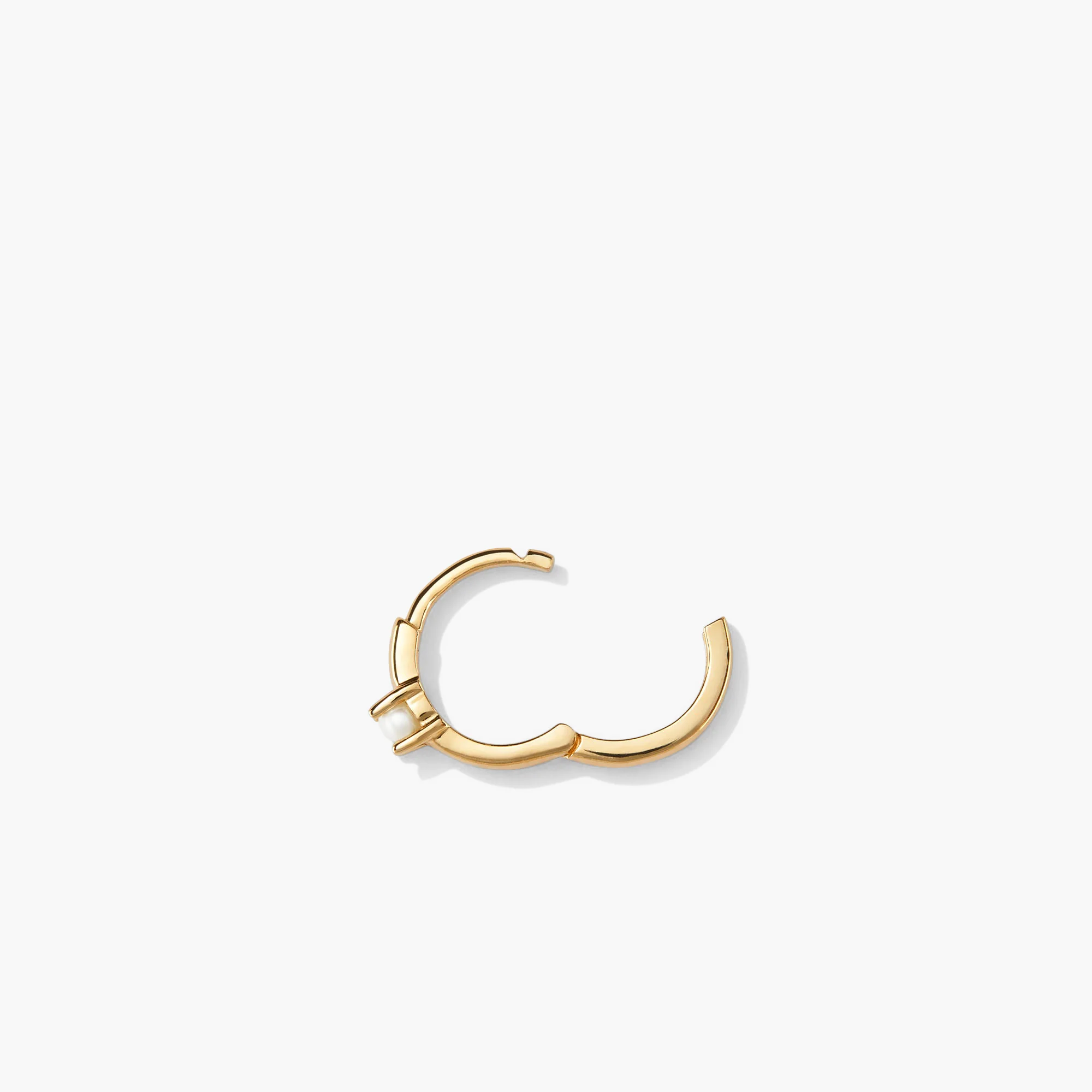 Single Colored Mini Hoop Pearl