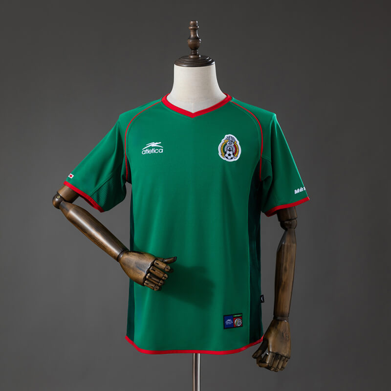 Mexico 2002 Home Retro Fan Jersey