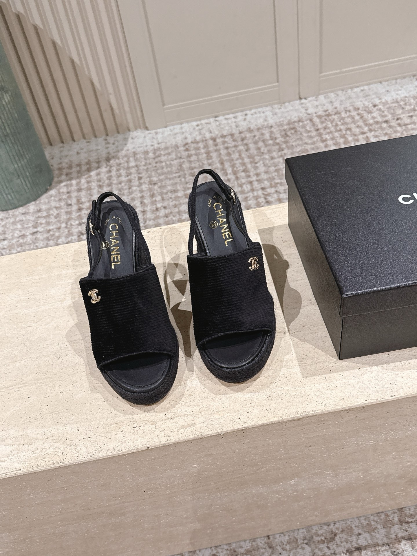 Chan NEW Wedge Sandals