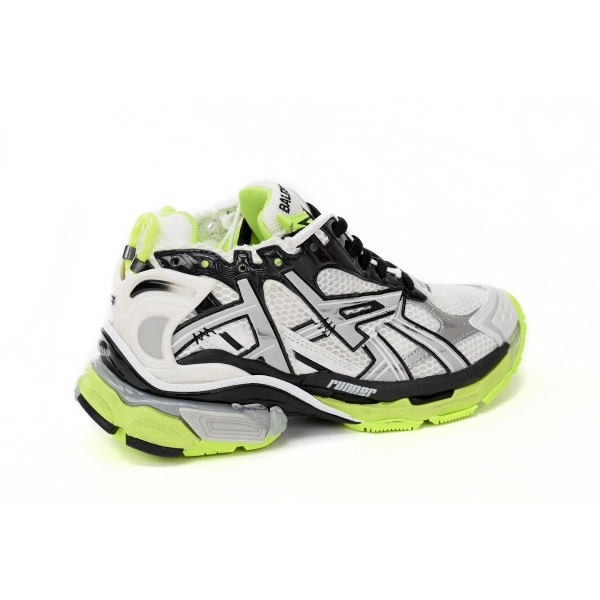 Balenciaga Runner Black white, and Yellow 677402 W3RBP 1093
