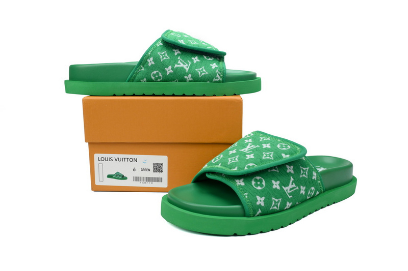 Pkkicks God Batch LOUIS VUITTON Miami flocked green