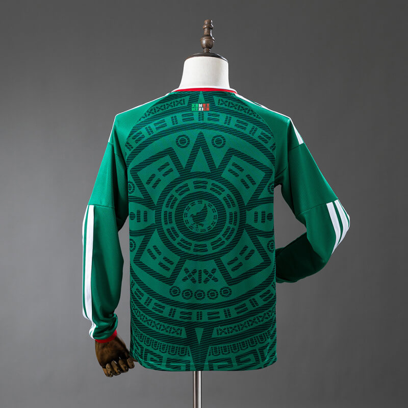 Mexico 2026 Home Long Sleeve Fan Jersey