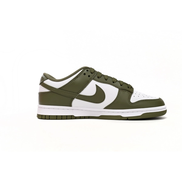 Nike Dunk Low White Scattered olive Green DD1503-200