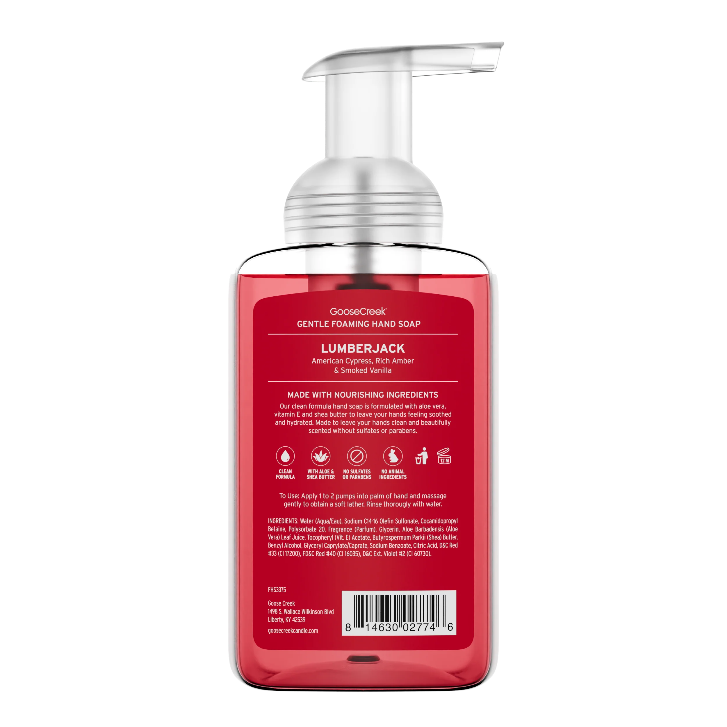 Lumberjack Lush Foaming Hand Soap
