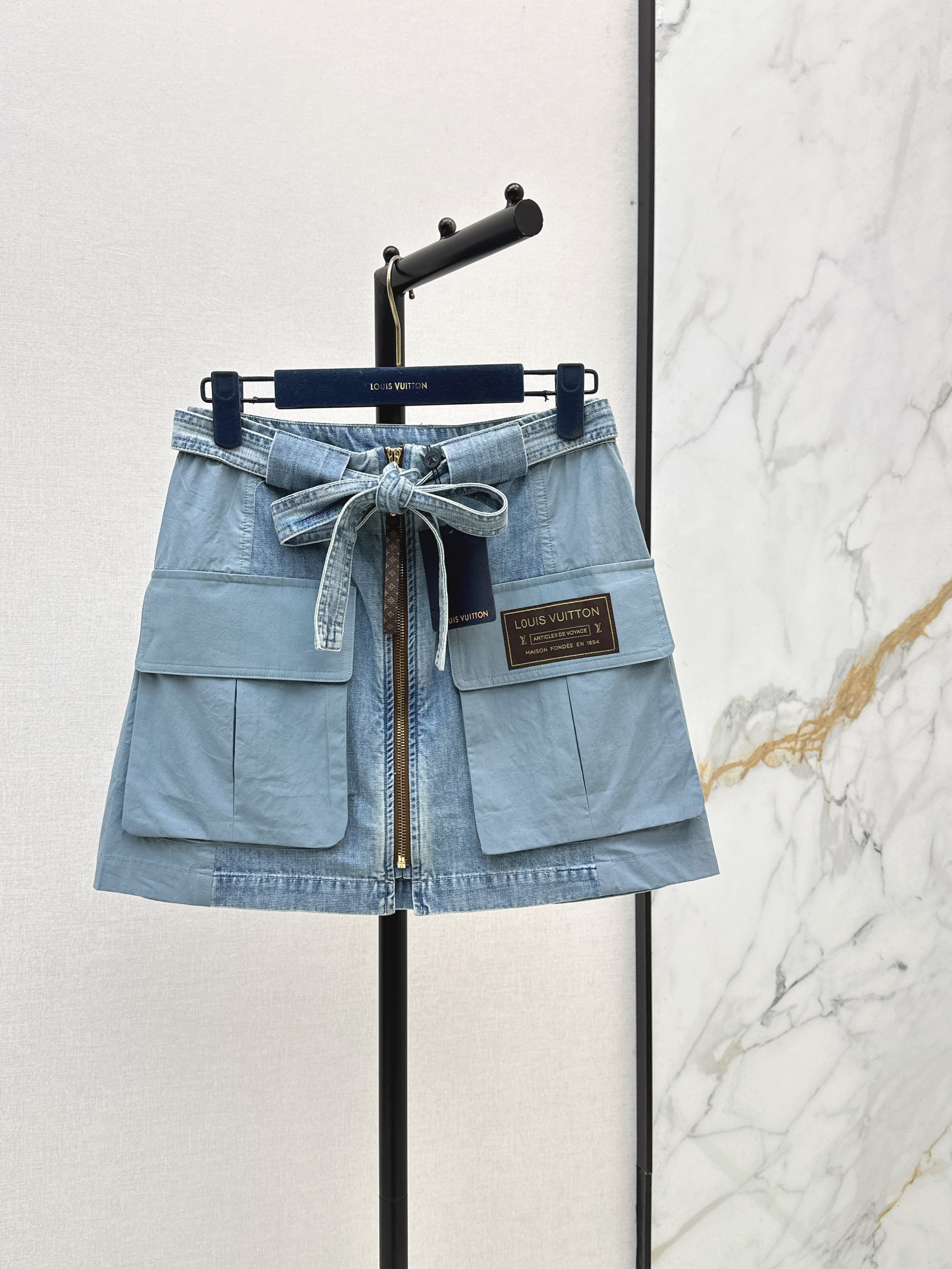 Louis New denim skirt