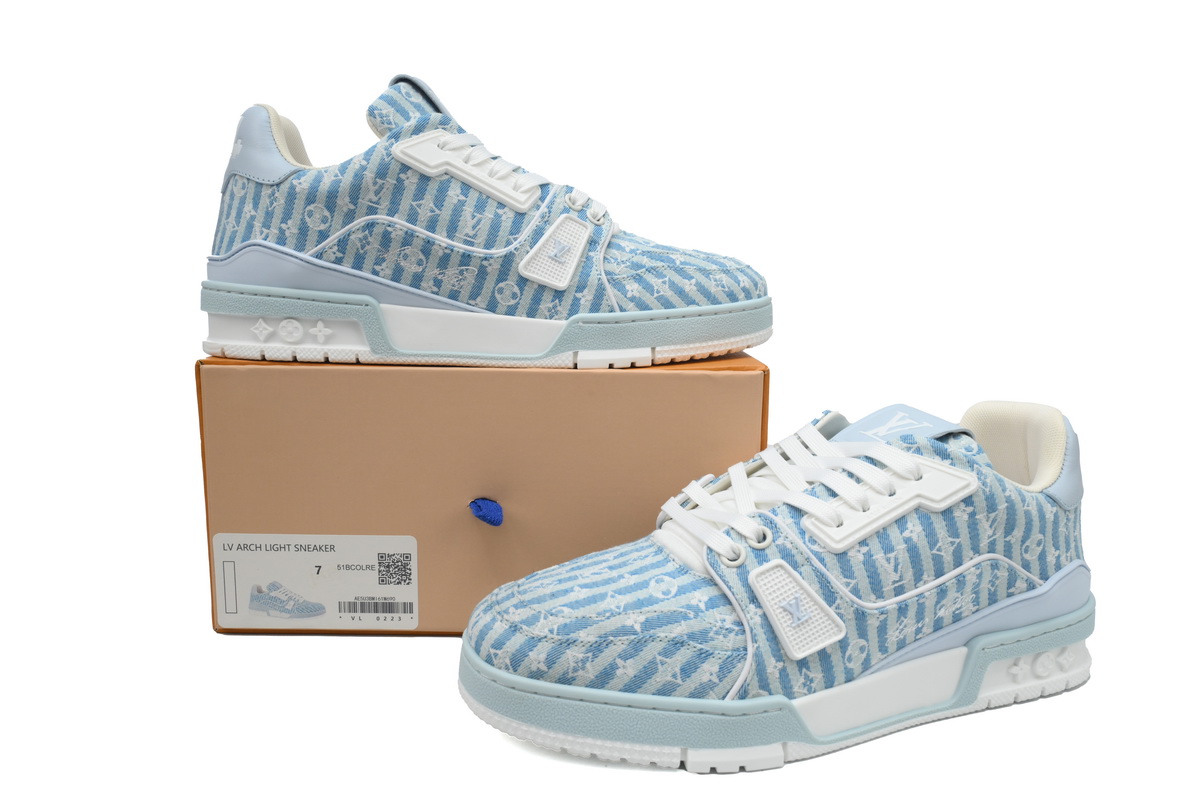 Pkkicks God Batch Louis Vuitton Trainer Blue
