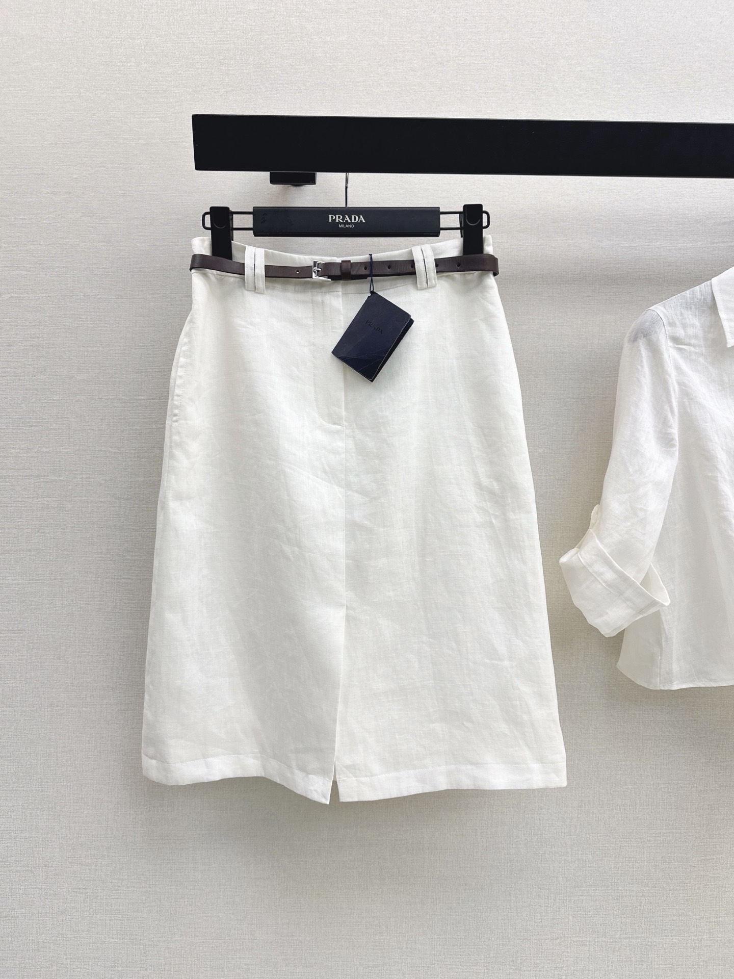 Pra New belted skirt