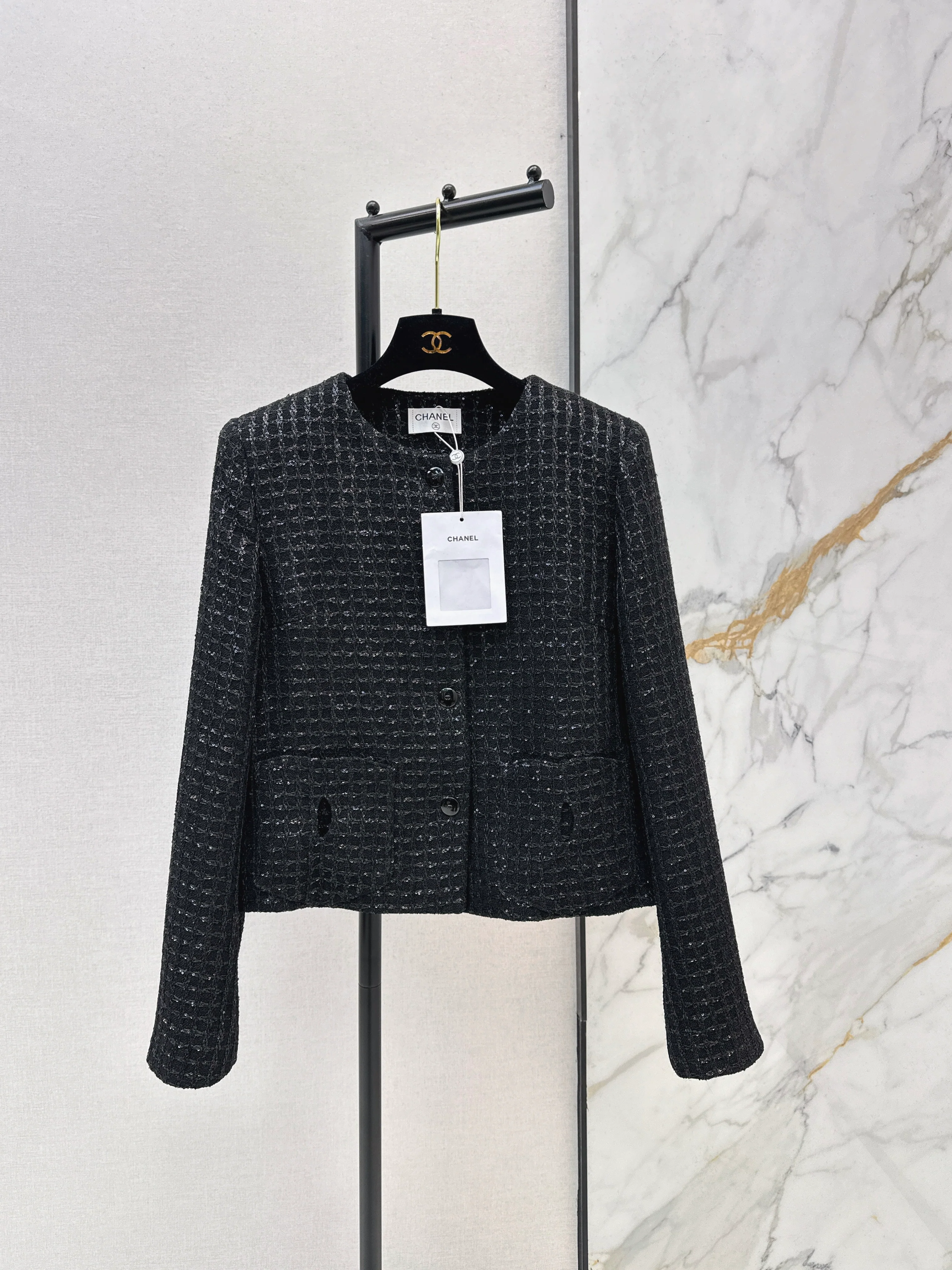Chan NEW tweed woven jacket