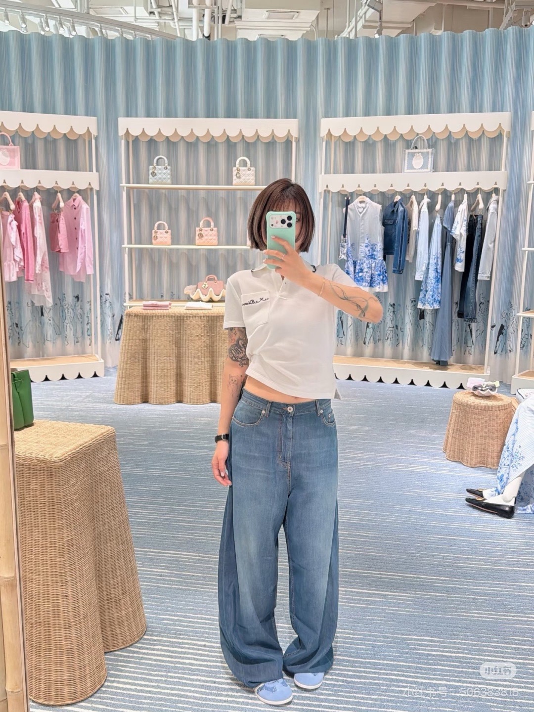 CD New Straight-leg jeans