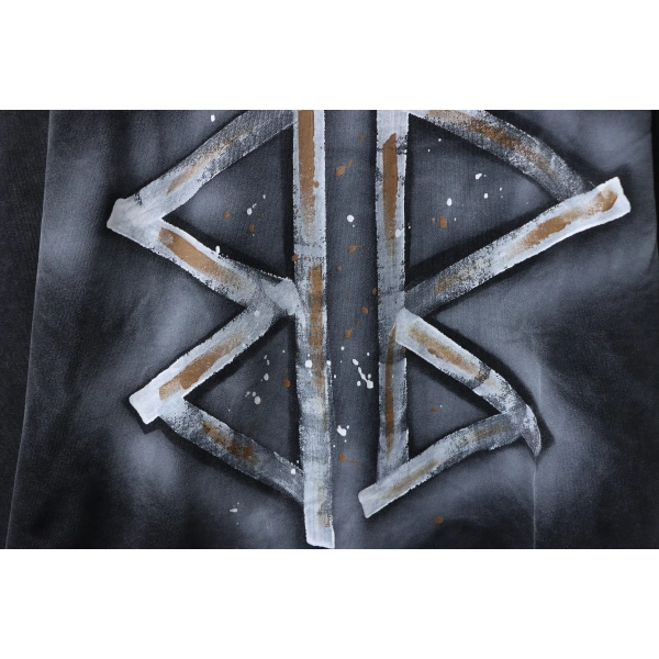 Balenciaga Clothes Washed hand-painted letter round-neck hoodie