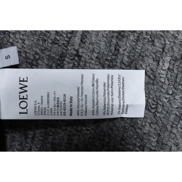 Loewe Pocket Printed Sweater 24Fw  black