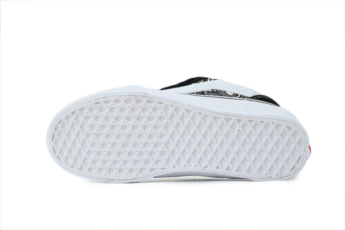 Bedwin&The Heaetbreakers×Vault by Vans Knu Skool Vlt Lx Black VN0007QDBMW