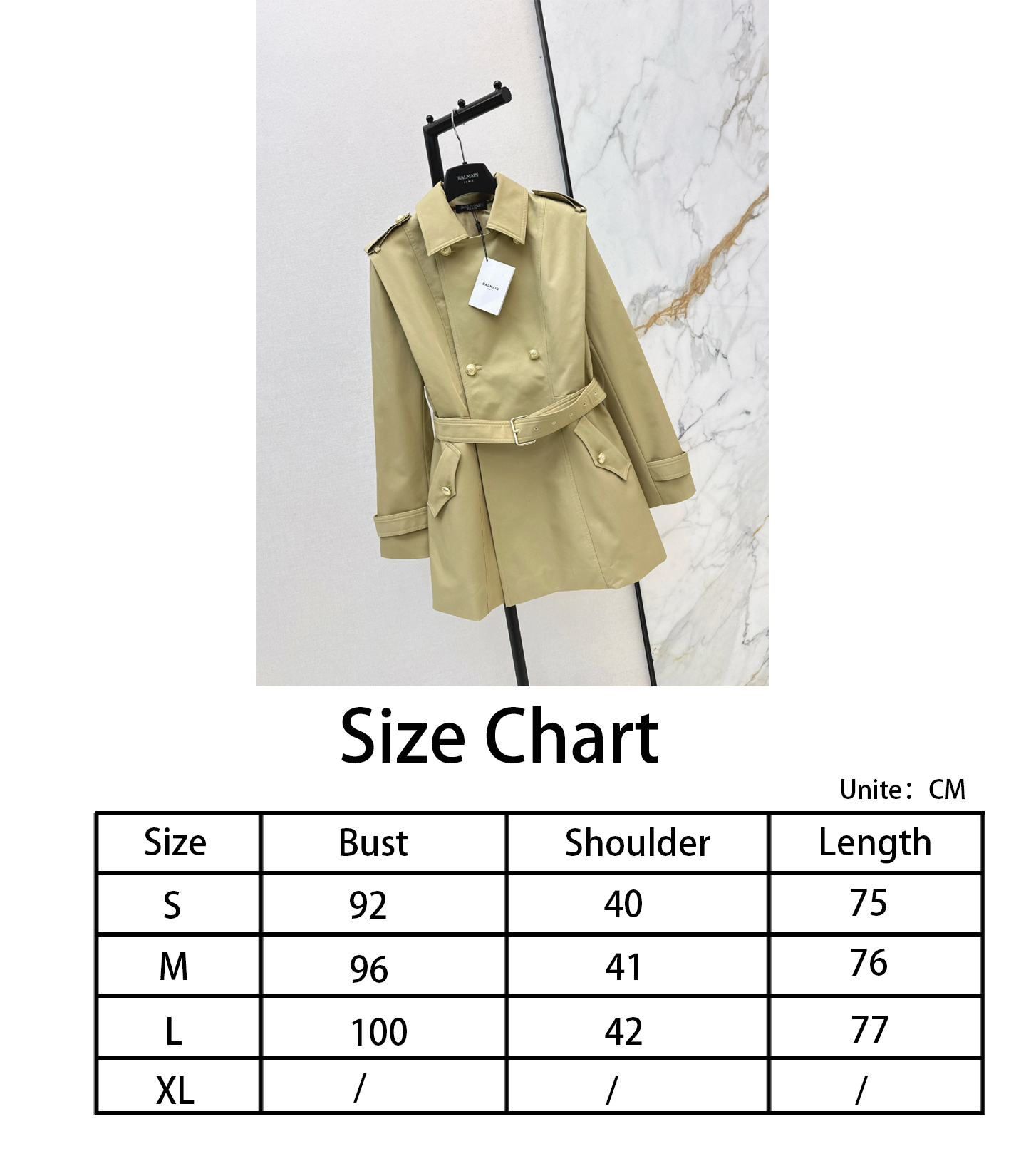 Bal NEW trench coats