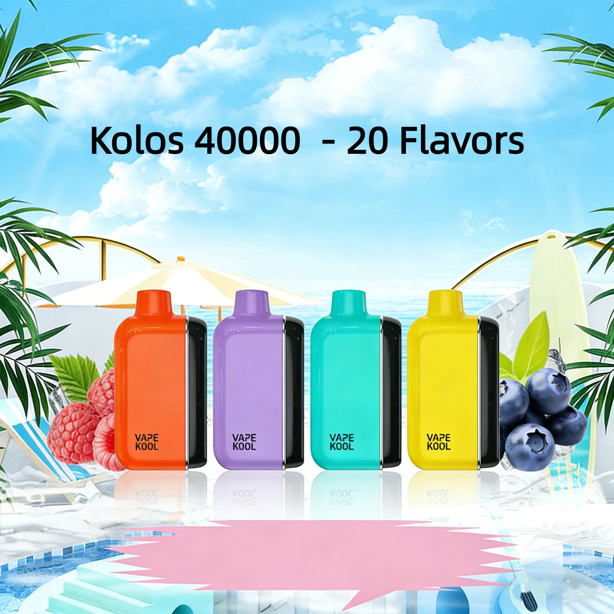 Vapekoo Kolos 40000 Puffs - 20 Flavors