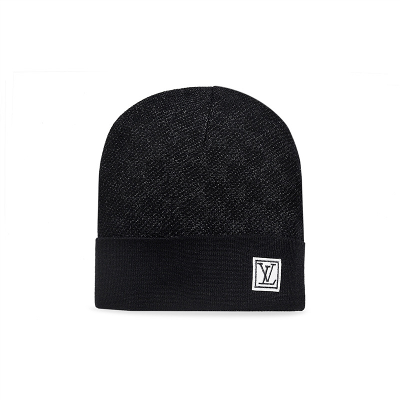 LV Damier Check Knit Beanie