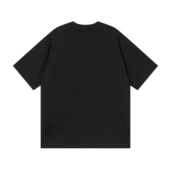 Balenciaga Clothes Paris Sacré-Cœur Basilica Printed T-shirt Black/Pink