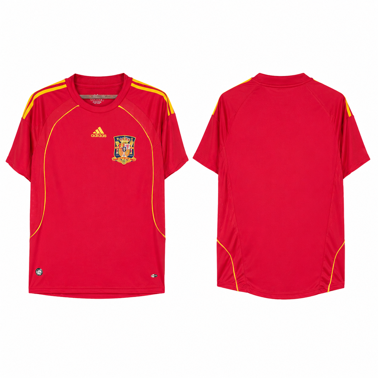 Retro 2008Spain Home Jersey