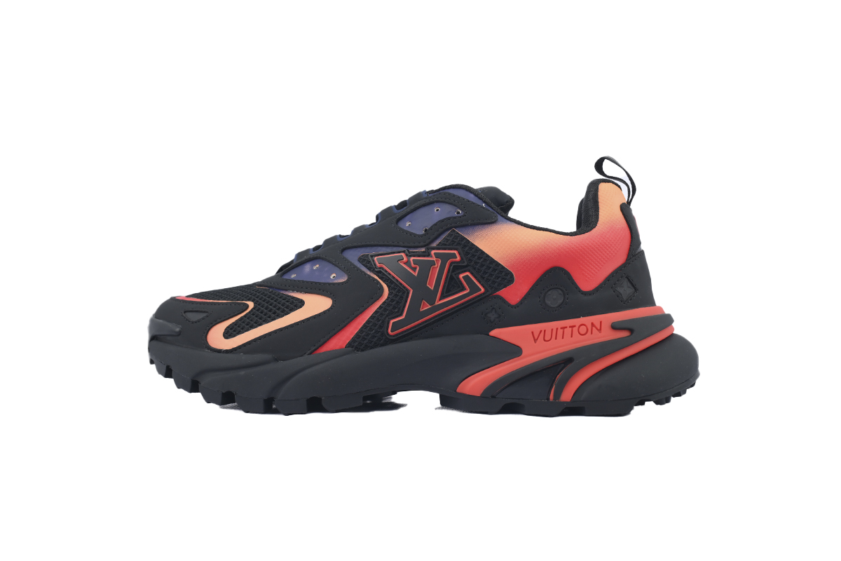 Pkkicks God Batch Louis Vuitton Run Tatic Black Orange