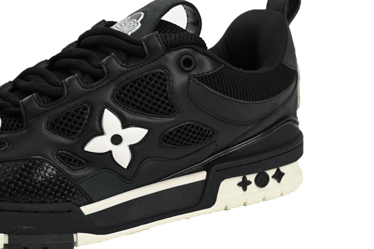 Pkkicks God Batch Louis Vuitton Skate Sneaker Black 51BCOLRB