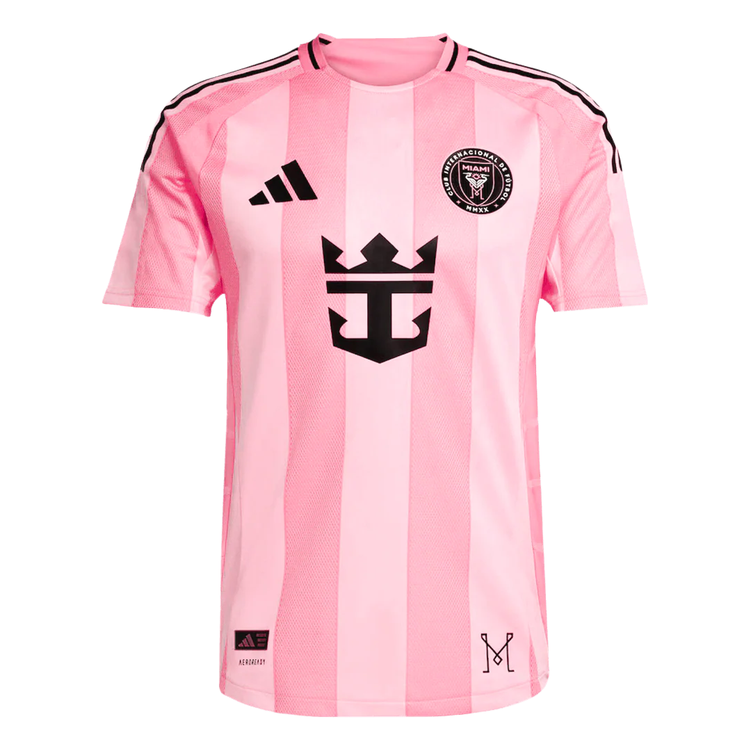 Inter Miami CF Home Player Version Soccer Jersey 2025 Pink