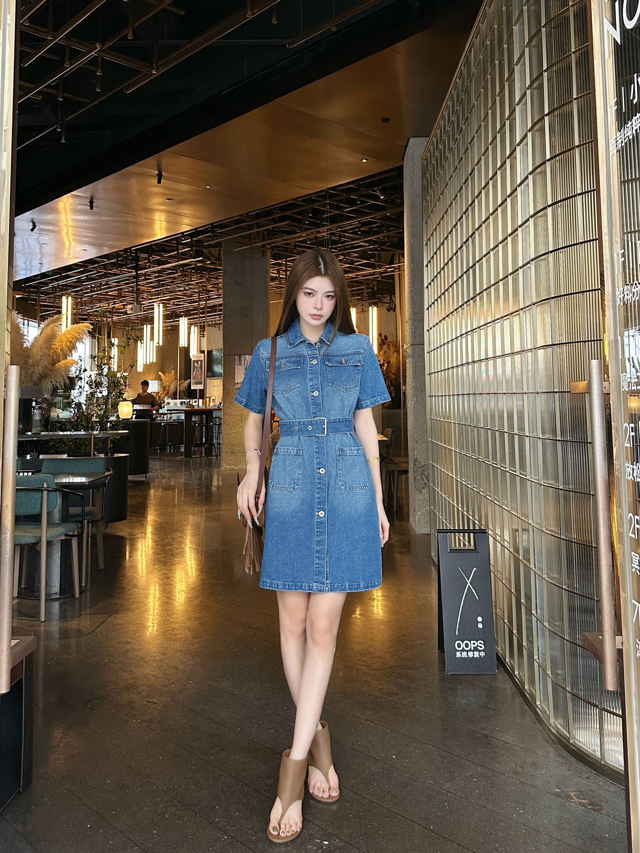 CD New denim dress