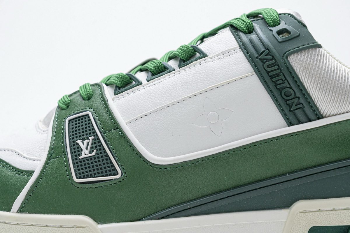 Pkkicks God Batch LOUIS VUITTON 20ss Trainer Green