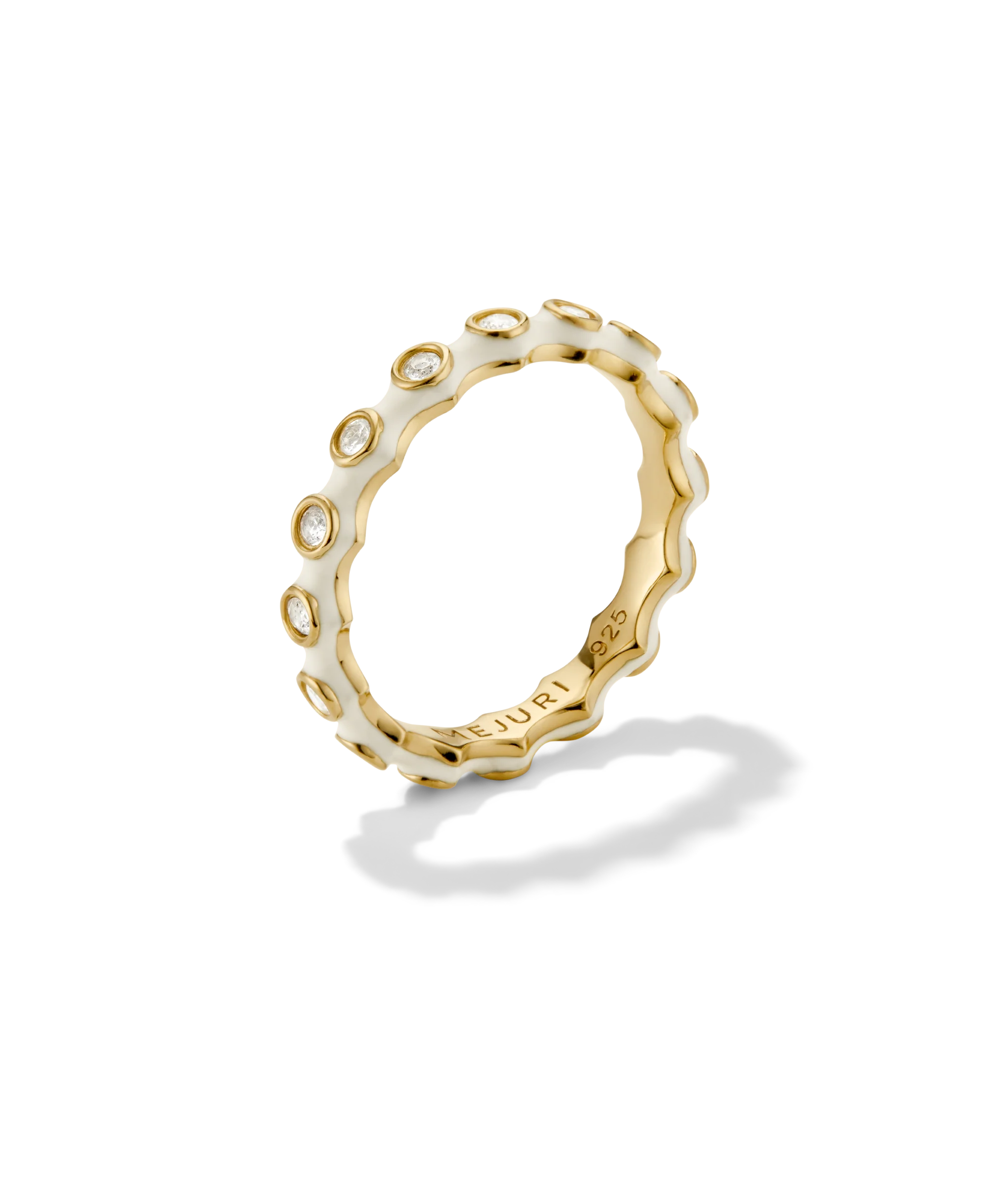 Enamel Charlotte Stacker Ring