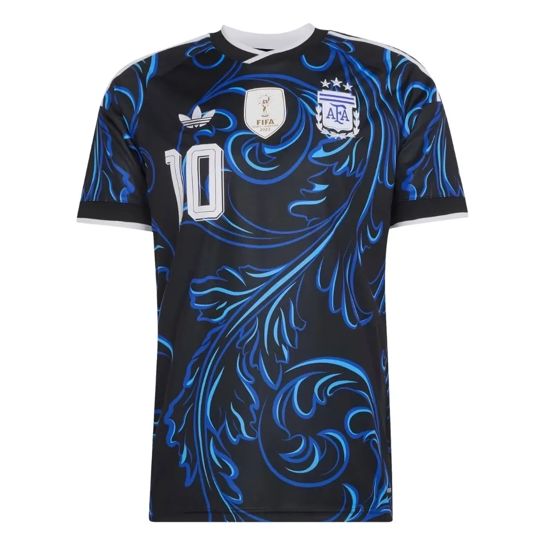 Messi #10 Argentina Away Soccer Jersey 2026 World Cup