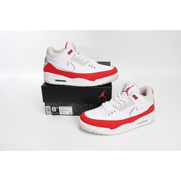 Air Jordan 3 Retro Tinker White University Red