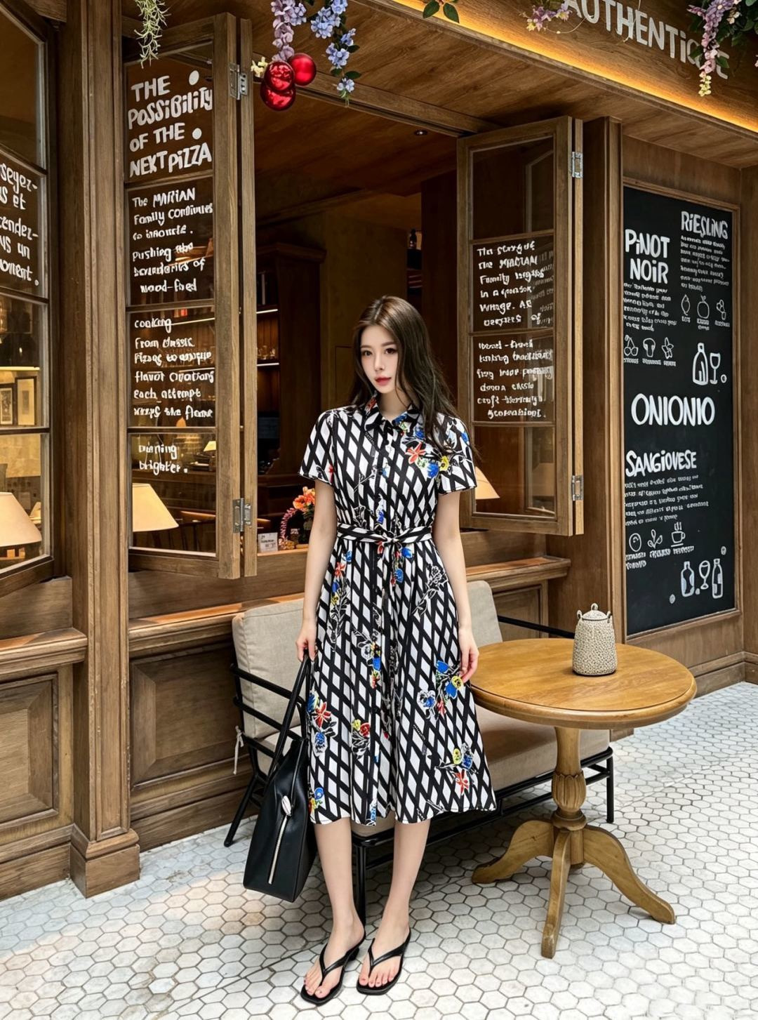 Chan New Printed dress