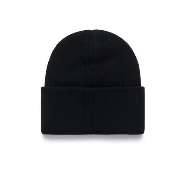 Canada Goose Logo Wool Beanie Black