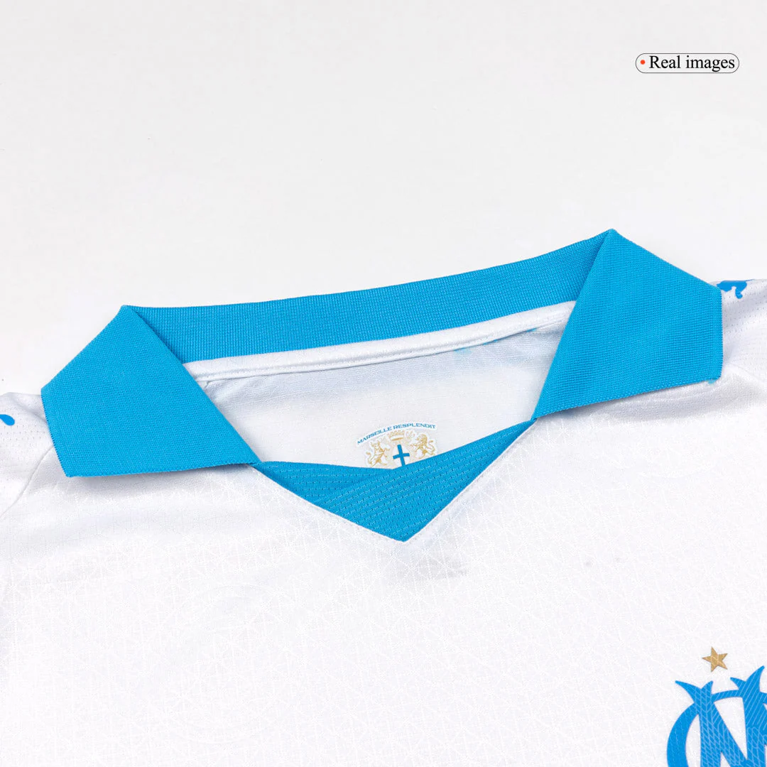 Marseille Home Player Version Soccer Jersey 2025/26