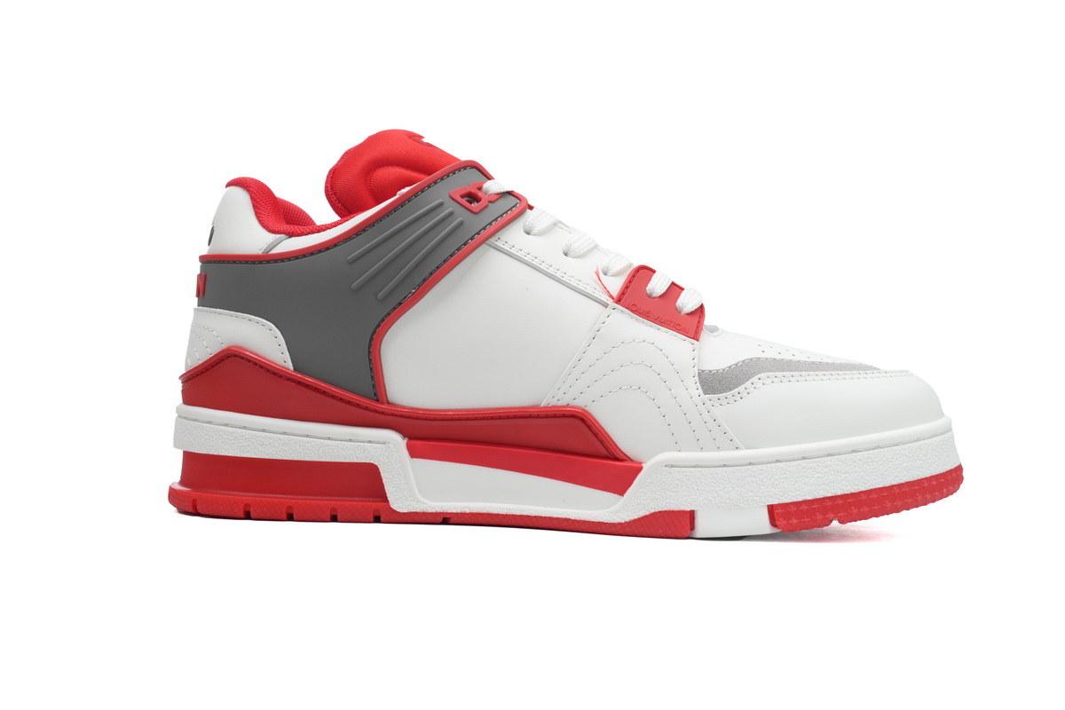 Pkkicks God Batch LOUIS VUITTON Trainer White Red