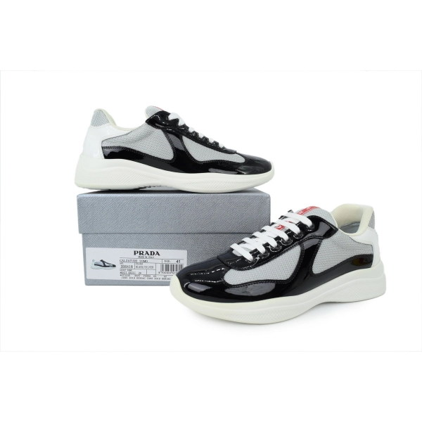 Prada Sneakers Black Gray