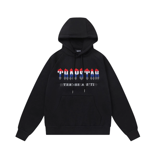 Trapstar Hoodie Tracksuit-8851 Black