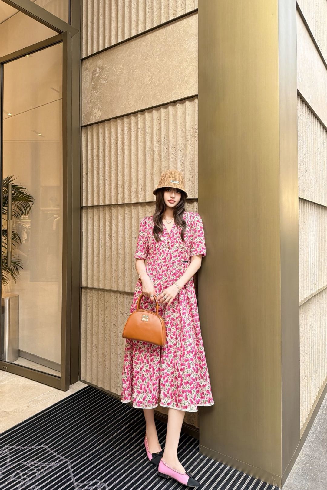 Miu New floral dress