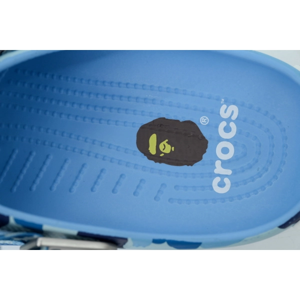 BAPE x Crocs Classic Clog 'ABC Camo - blue'