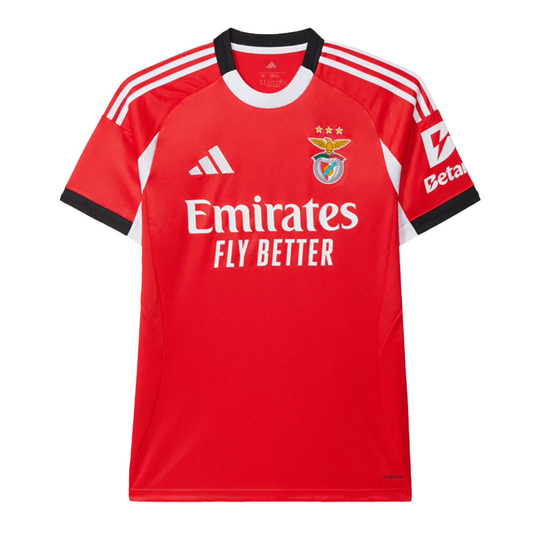Benfica Home Soccer Jersey 2025/26